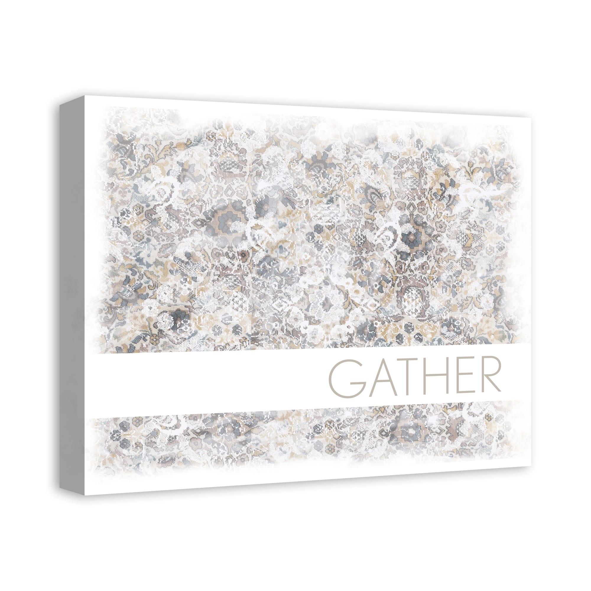 Faded Gather Canvas Wall Art